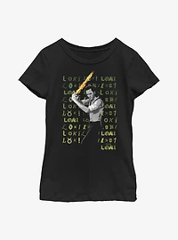 Marvel Loki Did You Get Them All Youth Girls T-Shirt
