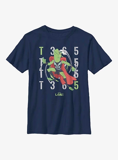 Marvel Loki Thor Frog T365 Throg Youth T-Shirt
