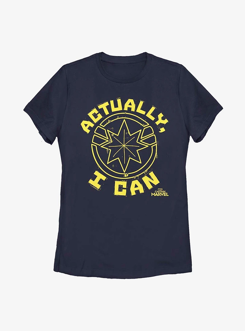 Marvel Captain Strong Female Womens T-Shirt