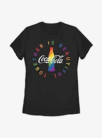 Coca-Cola Beautiful Together Round Womens T-Shirt