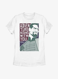 Disney Frozen 2 Mattias Woodcut Womens T-Shirt