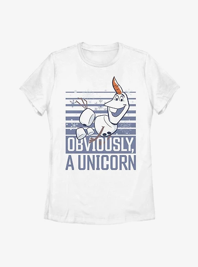 Disney Frozen 2 Obviously Olaf Womens T-Shirt