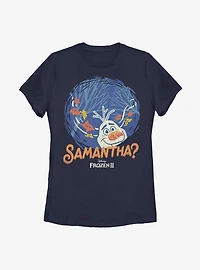 Disney Frozen 2 Samantha Womens T-Shirt