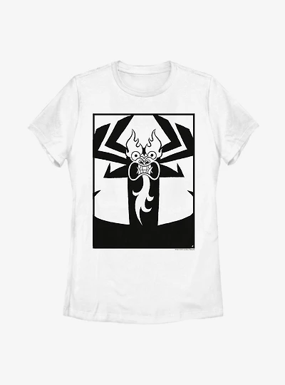 Samurai Jack Aku Ink Box Womens T-Shirt