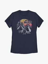 Star Wars Episode VIII: The Last Jedi Little Porgs Womens T-Shirt