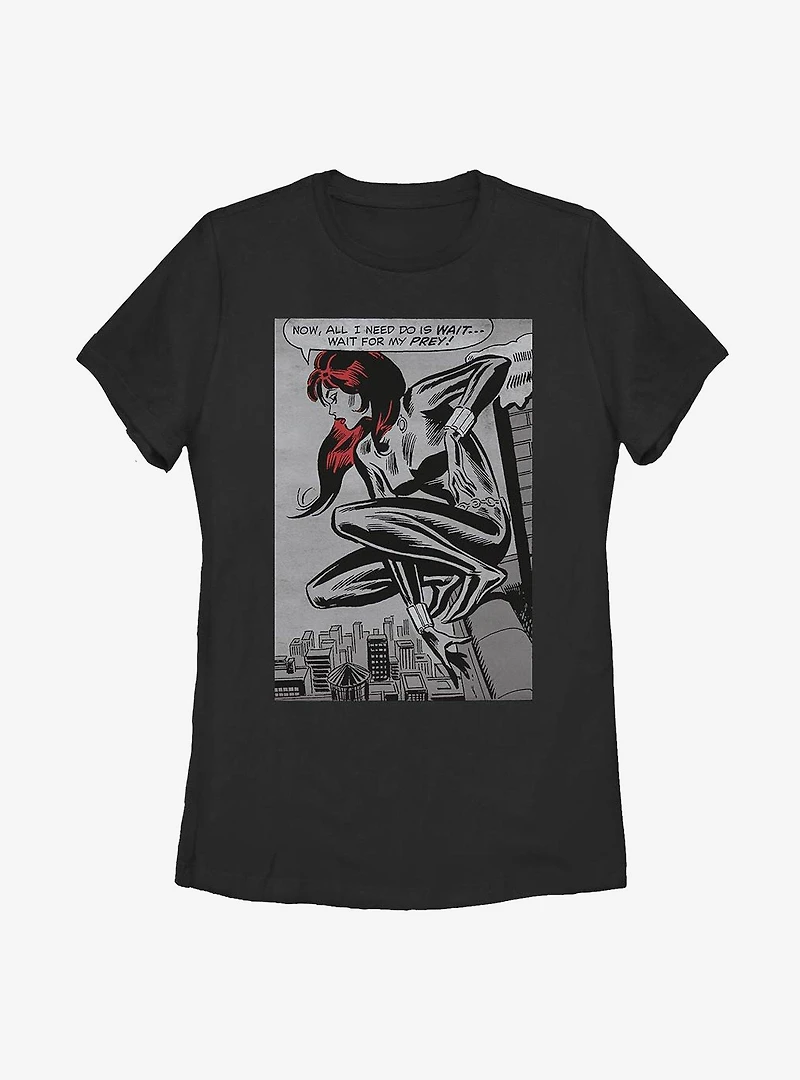 Marvel Black Widow Free Prey Womens T-Shirt