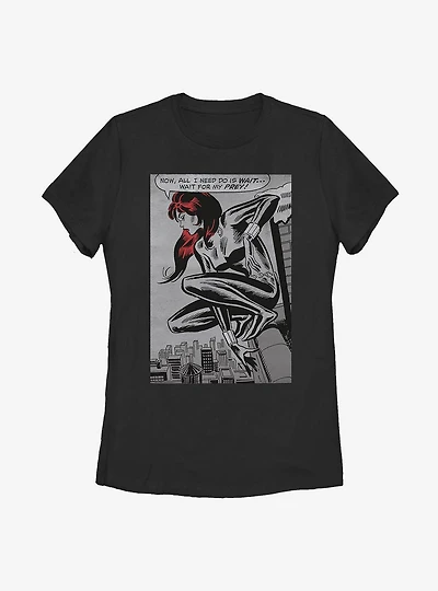 Marvel Black Widow Free Prey Womens T-Shirt