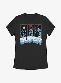 Marvel Black Widow Super Womens T-Shirt