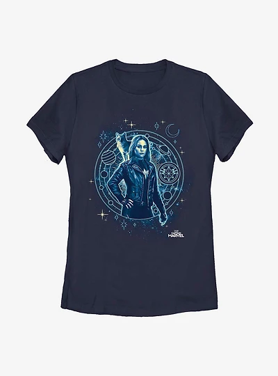 Marvel Captain Celestial Being Womens T-Shirt