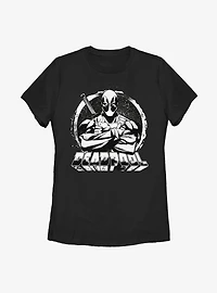Marvel Deadpool For Hire Womens T-Shirt