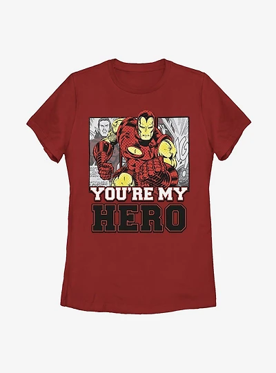 Marvel Iron Man Hero Womens T-Shirt