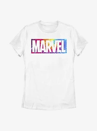 Marvel Brick Tie-Dye Womens T-Shirt