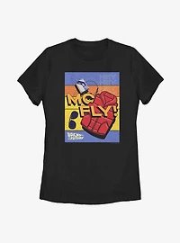 Back To The Future McFly Sunset Womens T-Shirt