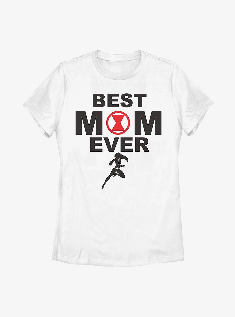 Marvel Black Widow Best Mom Womens T-Shirt