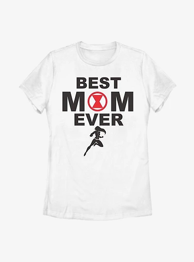 Marvel Black Widow Best Mom Womens T-Shirt