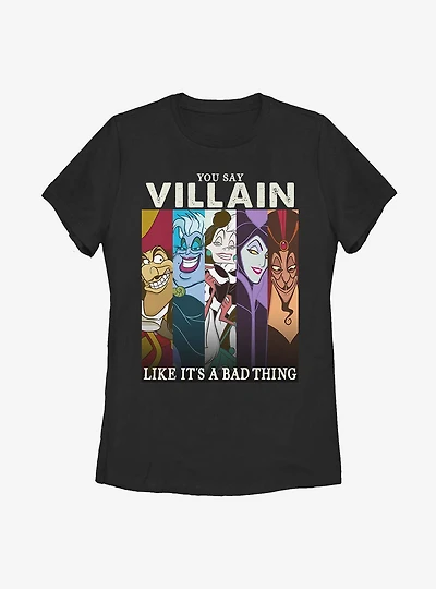 Disney Villains Like Bad Womens T-Shirt