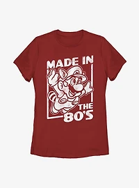 Nintendo Super Mario Made The 80s Womens T-Shirt