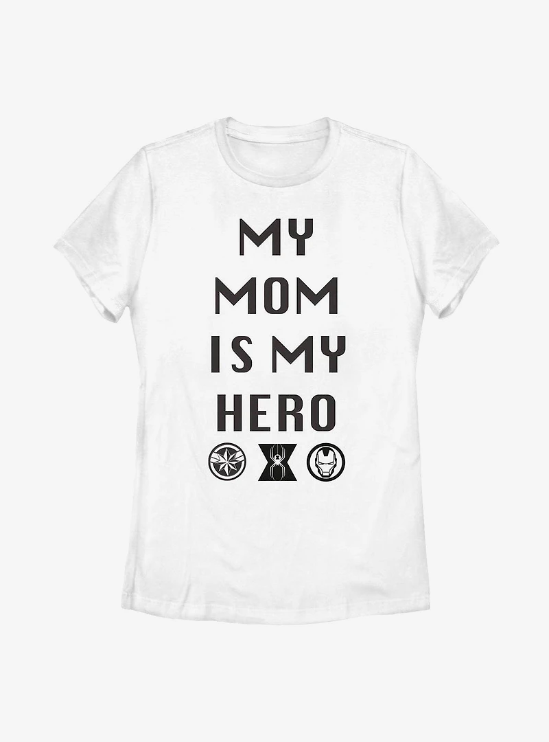 Marvel Mom Is My Hero Womens T-Shirt