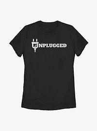 MTV Unplugged Crackle Womens T-Shirt