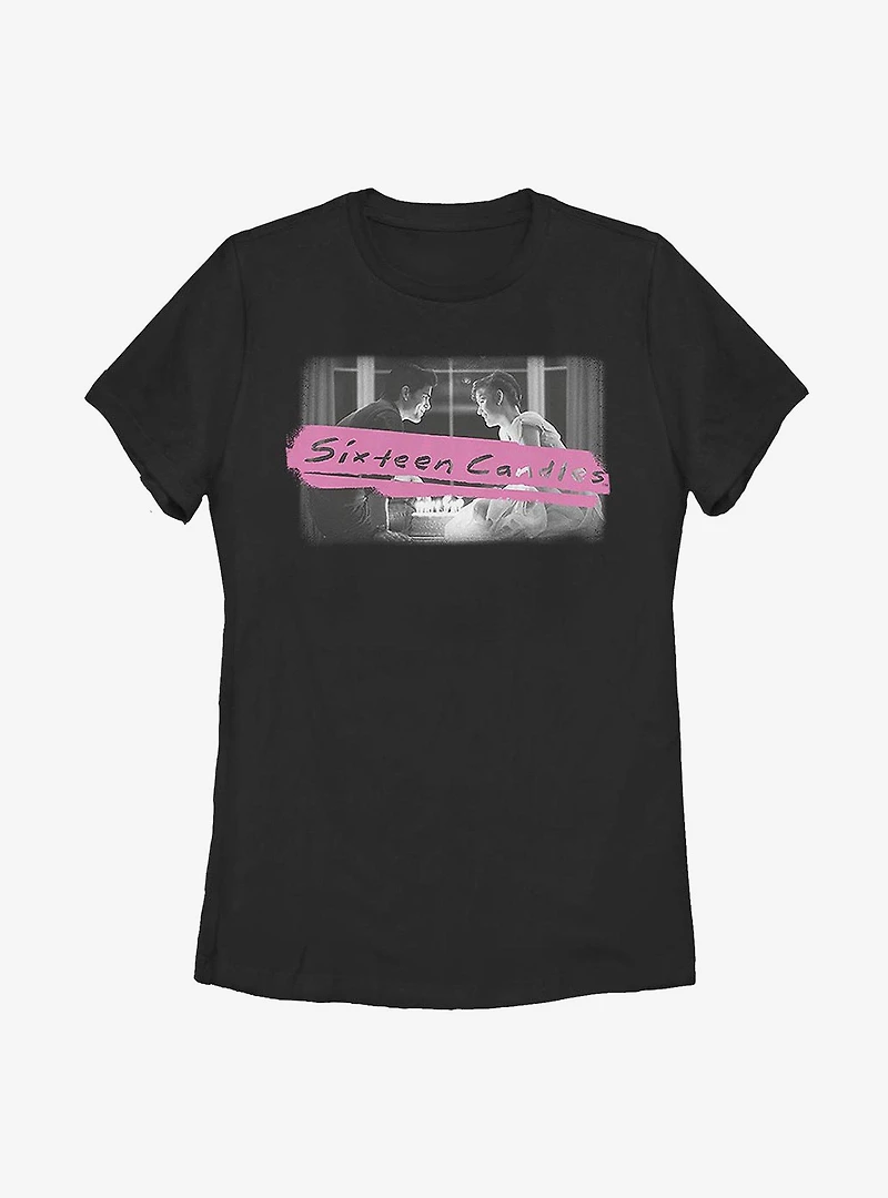 Sixteen Candles Birthday Cake Womens T-Shirt
