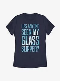 Disney Cinderella Missing Slipper Womens T-Shirt