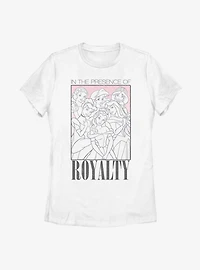 Disney Princesses Presence Of Royalty Womens T-Shirt