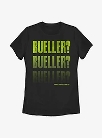 Ferris Bueller's Day Off Bueller Stack Womens T-Shirt