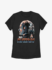 Star Wars The Mandalorian Land Womens T-Shirt
