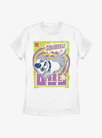 Disney Pixar Dug Japanese Text Womens T-Shirt