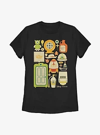Disney Pixar Aliens Icons Womens T-Shirt