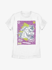 Disney Pixar Monsters, Inc. Sulley Japanese Text Womens T-Shirt
