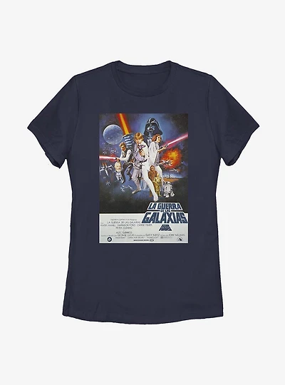 Star Wars El Poster Womens T-Shirt