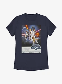 Star Wars El Poster Womens T-Shirt