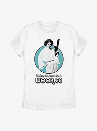 Star Wars Kissing Wookiees Womens T-Shirt