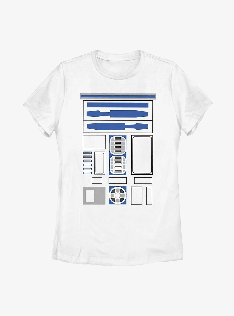 Star Wars R2-D2 Uniform Comp Womens T-Shirt