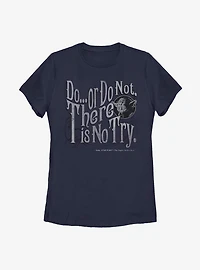 Star Wars Yoda Do Or Not Womens T-Shirt