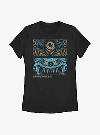 Dungeons & Dragons Beholder Panel Womens T-Shirt