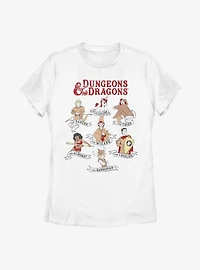 Dungeons & Dragons Textbook Players Womens T-Shirt