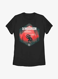 Dungeons & Dragons The Demogorgan Hexagon Womens T-Shirt