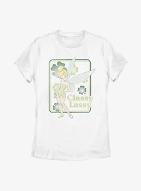 Disney Peter Pan Tinker Bell Classy Lassy Tink Womens T-Shirt