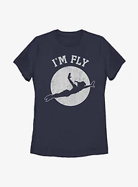 Disney Peter Pan Tinker Bell I'm Fly Womens T-Shirt