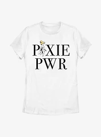 Disney Peter Pan Tinker Bell Pixie Power Sparkle Womens T-Shirt