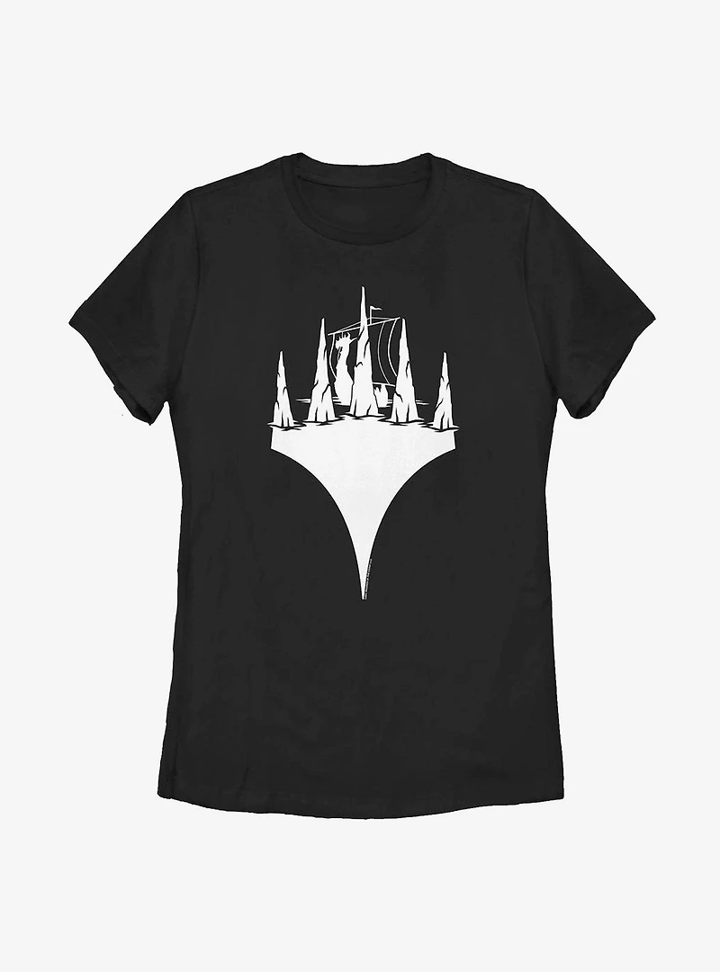 Magic: The Gathering Planeswalker Viking Ship Womens T-Shirt