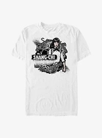 Marvel Shang-Chi And The Legend Of Ten Rings Xialing Dragons T-Shirt