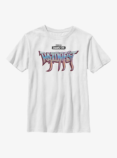 Marvel Shang-Chi And The Legend Of Ten Rings Razorfist Logo Youth T-Shirt