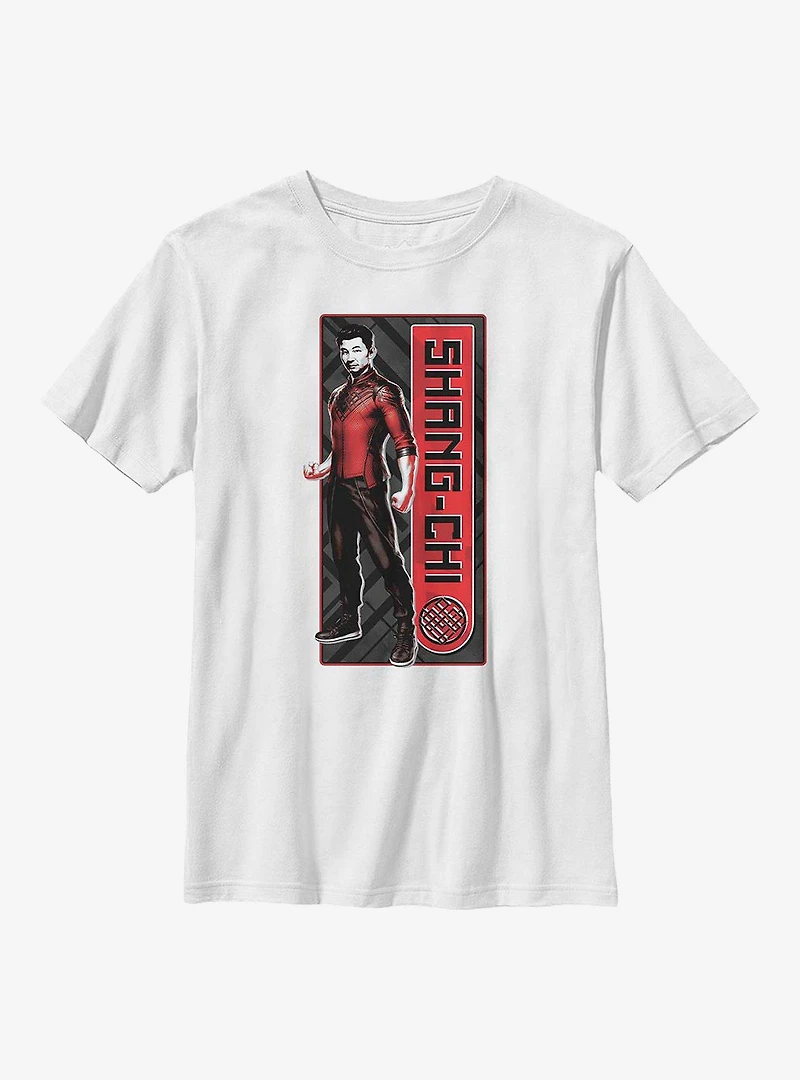 Marvel Shang-Chi And The Legend Of Ten Rings Shang Panel Youth T-Shirt