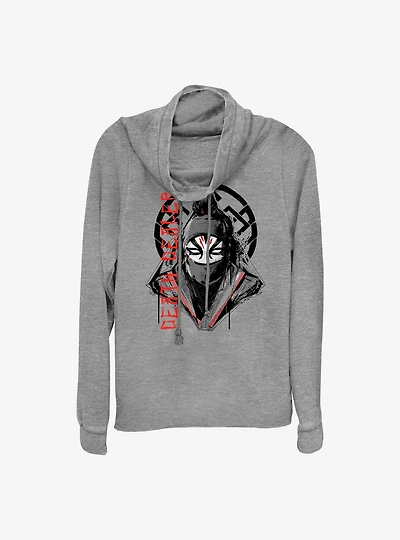 Marvel Shang-Chi And The Legend Of The Ten Rings Death Dealer Cowlneck Long-Sleeve Girls Top