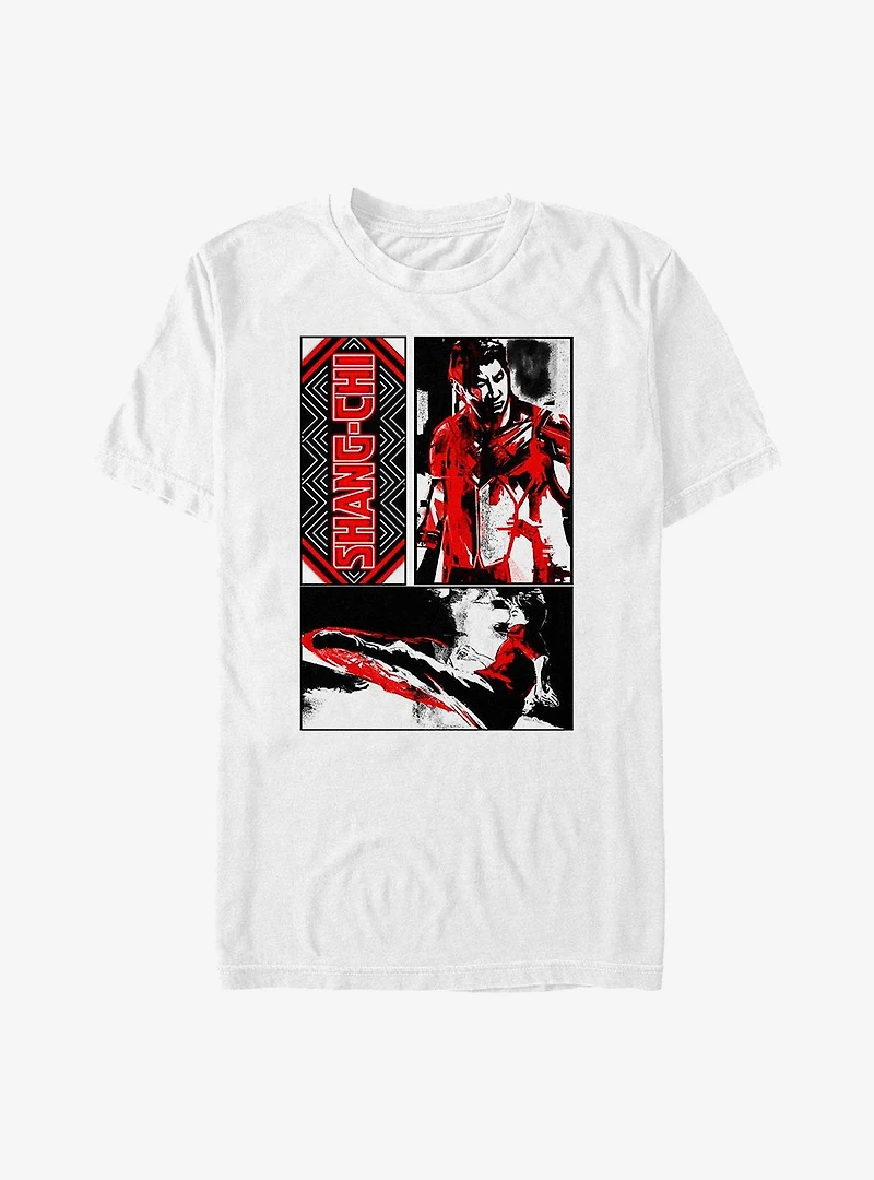 Marvel Shang-Chi And The Legend Of Ten Rings Panels T-Shirt