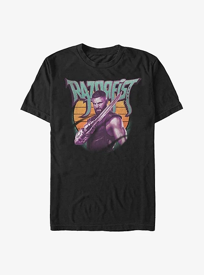 Marvel Shang-Chi And The Legend Of Ten Rings Razorfist Sunset T-Shirt