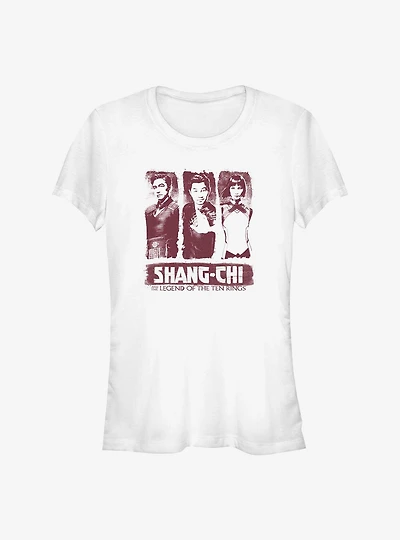 Marvel Shang-Chi And The Legend Of The Ten Rings Family Panel Girls T-Shirt